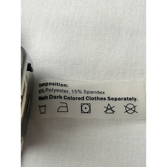 NWT Zaful Forever Young White Green Tie Dye Crop Tank Top Size 4. LRC7-1 - Picture 7 of 7